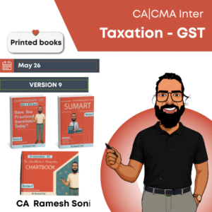 CA Inter GST Books Version 9 for May26