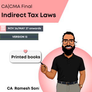 CA Final IDT Books Version 13 for Nov26/May27 onwards
